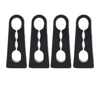 Rumore Sordo Sigillo Serratura Della Porta Ammortizzatore Buffer Fonoassorbente for BMW for X3 E83 F25 2003-2017 X5 E70 X6 ammortizzatore Isolamento Silenzioso(4PC)