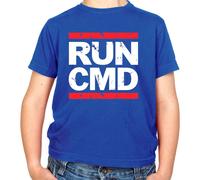 Run Cmd T-Shirt - Codice - Hacker - Sviluppatore - DMC - Fascia - Smanettone -