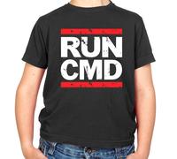 Run Cmd T-Shirt - Codice - Hacker - Sviluppatore - DMC - Fascia - Smanettone -