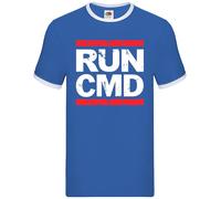 Run Cmd - Uomo Suoneria - Codice Hacker Sviluppatore DMC Fascia Geek Secchione