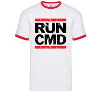 Run Cmd - Uomo Suoneria - Codice Hacker Sviluppatore DMC Fascia Geek Secchione