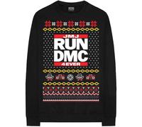 Run DMC Felpa Unisex Per Le Feste, Nera