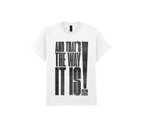 RUN DMC Maglietta 'RUN DMC Just a Way It Is T-Shirt' bianco Uomo - Abbigliamento - Taglie comode - Maglie e T-shirt RUN DMC S