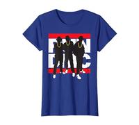 Run DmC - Silhouette Ufficiale Maglietta, Donna, Blu Reale, XL