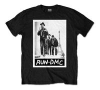 Run Dmc - T-Shirt # Xxl Black Unisex # Paris Photo