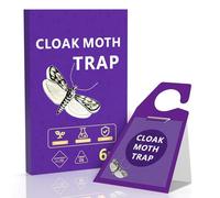 RUN HELIX Trappola per tarme alimentari, 6 pezzi, inodore, per combattere le tarme alimentari ad alta efficienza, trappole per tarme, con funzione adesiva e protezione della privacy