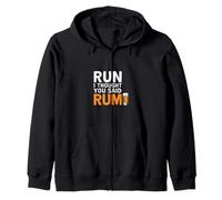 Run I Thought You Said Rum Bere il corridore maratona |---- Felpa con Cappuccio