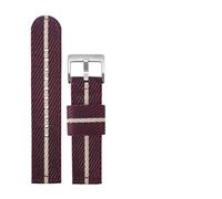 Run Ken 18mm 20mm 22mm 24mm Cinturino in Morbida Tela Compatibile con Timex No. 5 Cinturino in Nylon Solare Cinturino in Tela a Doppio Strato(Color 02 SK,20mm)