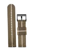 Run Ken 18mm 20mm 22mm 24mm Cinturino in Morbida Tela Compatibile con Timex No. 5 Cinturino in Nylon Solare Cinturino in Tela a Doppio Strato(Color 08 BK,24mm)