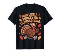 Run Like a Turkey Funny Thanksgiving Running Humor Maglietta