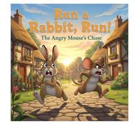 Run Rabbit Run and Angry Mouse: Heartwarming Animal Tales from the Village: A Cute Watercolor Storybook of Friendship, Kindness, and Fun Adventures for Kids Ages 3-7