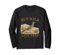 Run Wild Live Free New Mexico Maglia a Manica