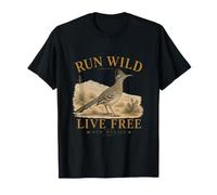 Run Wild Live Free New Mexico Maglietta