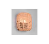 Applique a parete RUNA corda e metallo H.27,5cm nero 203000132