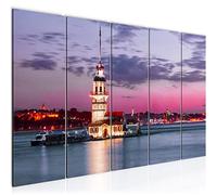 Runa Art Murali XXL Istanbul Tacchino 200 x 80 cm Viola 5 Pezzi - Made in Germany - 604855a