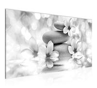 Runa Art Quadri Moderni Fiore Feng Shui Tela Non Tessuta Soggiorno Corridoio Zen Bianco E Nero 210812c