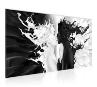 Runa Art Quadri Moderni Latte E Caffè 1 Pezzo L'immagine Tela Non Tessuta Soggiorno Corridoio Amore Nero Bianca 005012b