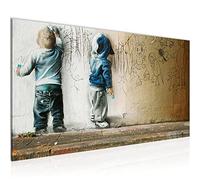 Runa Art Quadri Moderni Street Art 1 Pezzo L'immagine Tela Non Tessuta Soggiorno Corridoio Arte Di Strada Colorato 039212a