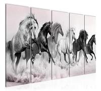 Runa Art Quadro Cavalli Stampa D'Arte Tela Non Tessuta Decorazione Murale Soggiorno Camera Da Letto 032556b