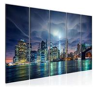 Runa Art Quadro New York City Stampa D'Arte Tela Non Tessuta Decorazione Murale Soggiorno Camera Da Letto 003656b