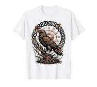 Runa norrena Huginn e Muninn celtica vichinga Maglietta