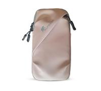 RunBear Bracciale sportivo con custodia per cuffie, per iPhone 16 Pro Max/15 Pro/14/13 Pro/12 Plus, Xiaomi, Galaxy Custodia da corsa (rosa)