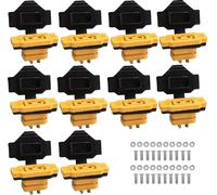 RUNCCI-YUN 10Pezzi XT60E-F connettore Batteria,2 Pin XT60E-F connettori ad Alta Corrente con Tappo in Gomma con Viti per Batteria Lipo XT60