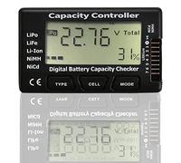 RUNCCI -YUN 2.1 "RC cellulare Capacita' Meter-7 Digital Battery Checker/Controller per NiCd/NiMH/LiPo/LiFe/Li-ion