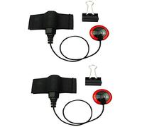 RUNCCI-YUN 2 pcs Pickup Piezo per Chitarra, Microfono a Contatto Pickup Piezo Trasduttore per Chitarra Violino Ukulele Cello Banjo