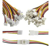 RUNCCI-YUN 50Pcs（25 Paia ）2.0 JST PH 4 Pin Connettore Maschio e Femmina con 150mm Cavo per LED Lampada Striscia RC Batteria di Giocattoli