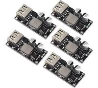 RUNCCI-YUN 5pcs USB DC-DC Modulo di ricarica 4,5-32V 12V 24V fino a 5V QC 3,0