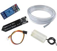 RUNCCI-YUN Irrigazione Automatico Kit Fai da Te Sistema per Arduino, 1 Canale 5V Relè Modulo + Sensore di Misurazione umidità del Suolo + Mini Acqua Pompa Sommergibile + 1M Tubo Flessibile