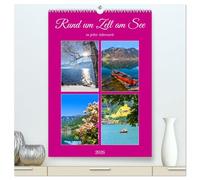 Rund um Zell am See (hochwertiger Premium Wandkalender 2026 DIN A2 hoch), Kunstdruck in Hochglanz: Zu jeder Jahreszeit die schönsten Bilder von Zell am See