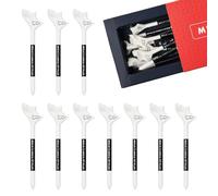 Rundago 10 Pezzi Tee da Golf, Plastic Golf Tees da 83 mm, Tee Simulatore di Golf Plastica, Professionale Accessori per Allenamento da Golf, per Prato Esterno Campo da Golf
