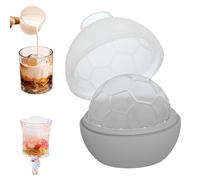 Runde Eiswürfel Form - Große Silikon Kugel Eiswürfel Form | Küchenzubehör Für Frucht Schokolade Süßigkeiten Whisky Getränke Partys Camping