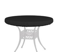 Runde Tischdecken Für Außenbereich - Gartentischdecken Rund | Wasserdicht Uv-beständig Oxford Stoff, Strapazierfähige Abdeckung Für Klapp Bankett Oder Couchtisch, Tischdecke Garten Terrasse