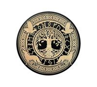 Rune per Principianti, Rune Rituali, Set di Divinazione in Legno, Scatola di Stoccaggio Magnetico, Strumenti di Meditazione Portatili, 22x1,3 Cm per Decorazioni 'Altare Pratica Spirituale Uomini D