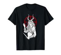 Runes Heilung Camicia Sciamano per Vichingo Maglietta