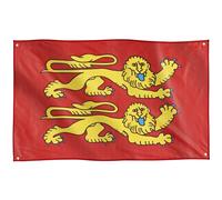 Runesol Bandiera Bassa Normandia 91x152cm 3ft x 5ft 4 Occhielli 1 Occhiello in