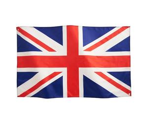 Runesol Bandiera Regno Unito, Bandieras Union Jack 3x5, 91x152cm, Gran Bretagna, 4 Occhielli, Occhiello In Ogni Angolo, Celebrazioni Reali Del Regno Unito, Bandiere Premium, Impermeabile, Esterno