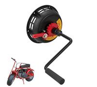 Runfarr Gruppo avviamento a Strappo per Moto con avviamento a Strappo, Nero | per Mini Bici Coleman B200R CT200U 200cc, Senza relè Motore GX160
