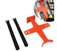 Runfarr Supporto Forcella Moto,Trasporto Protezione Forcelle Moto,Supporto Sospensione Blocca Forcelle Moto per Pit Dirt Bike Motocross Supermoto Enduro-Arancia