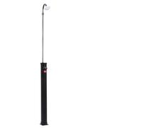 Runheo Doccia solare da giardino, nera, 215 cm, con capacità di 8 litri, in PVC e ABS, robusta, per piscina, vasca idromassaggio, piscina per bambini, spa e giardino, risparmio energetico con