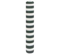 Runheo Frangivista verde e bianco, in HDPE, 1,8 x 10 m, 195 g/m², impermeabile e resistente ai raggi UV, versatile, per giardino, balcone, terrazza, come protezione solare e protezione dal vento