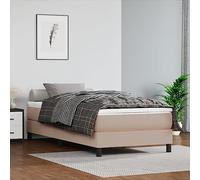 Runheo Materasso medio a molle insacchettate, 90 x 200 x 20 cm, in ecopelle, con molle insacchettate e schiuma, per chi dorme sulla schiena e sulla pancia, traspirante, ergonomico, durevole