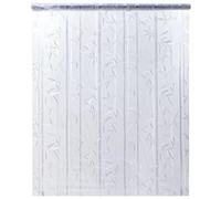 Runheo Pellicola protettiva per finestre, motivo bambù, 45 x 500 cm, in PVC, statica, autoadesiva, opaca, per bagno, camera da letto, soggiorno, cucina, protezione UV, antiriflesso, privacy