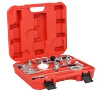 Runheo Set di strumenti di bloccaggio per albero a camme per motore Volvo B4204, cambio a 8 marce, catena di distribuzione auto, set di attrezzi con valigetta, 10 pezzi, per officina, montaggio e