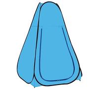 Runheo Tenda da doccia pop-up, blu pieghevole e portatile, 120 x 120 x 200 cm, tenda per spogliatoio con frangivista, tenda per campeggio, esterni, giardino, festival e viaggi, include 4 picchetti