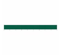 Runheo Tessuto antivento, 9 pezzi, verde, 1200 x 120 cm, con 10 pali in legno, per giardino, balcone, terrazza, impermeabile e pieghevole, per un'efficace protezione solare e protezione dagli sguardi
