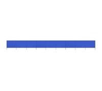 Runheo Tessuto paravento in tessuto non tessuto con pali in legno, 9 pezzi, 1200 x 160 cm, azzurro, pieghevole, per giardino, balcone, terrazza, impermeabile, resistente ai raggi UV, stabile